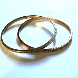 New rose gold his and her bracelets